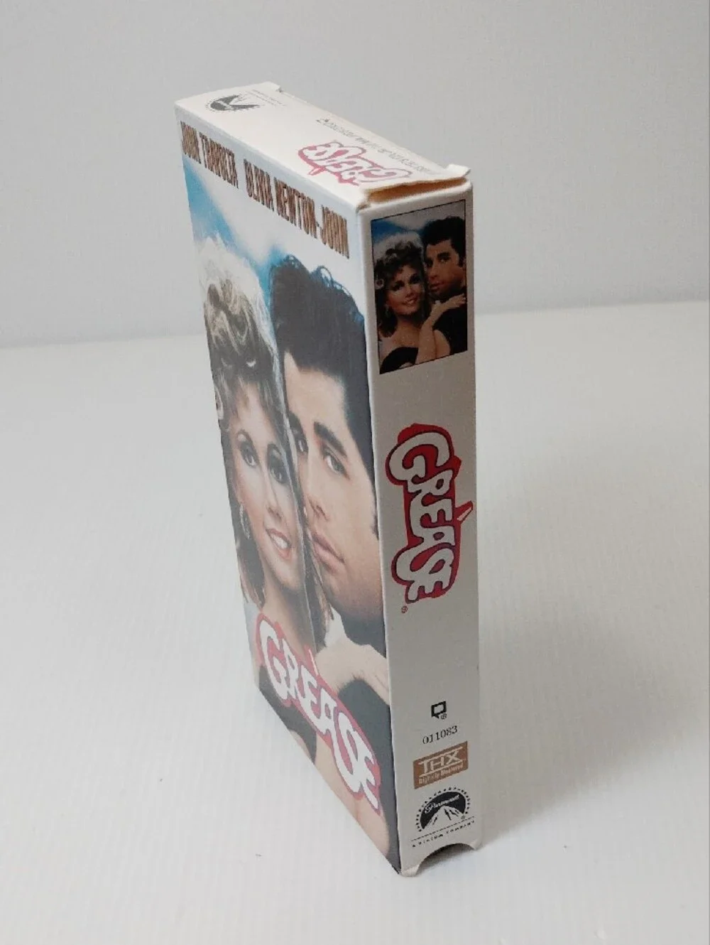 12 For $8 Grease VHS Tape with Artwork - Black and White